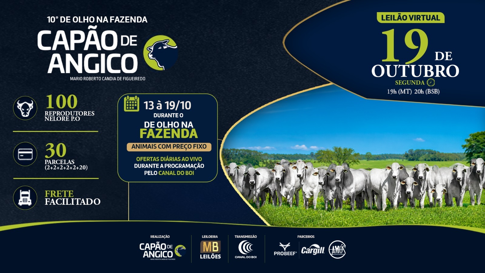 10º DE OLHO NA FAZENDA E LEILÃO CAPÃO DE ANGICO